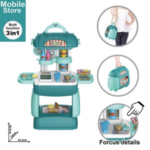 Pretend Play Set for Kids Supermarket Cash Register Pretend Play